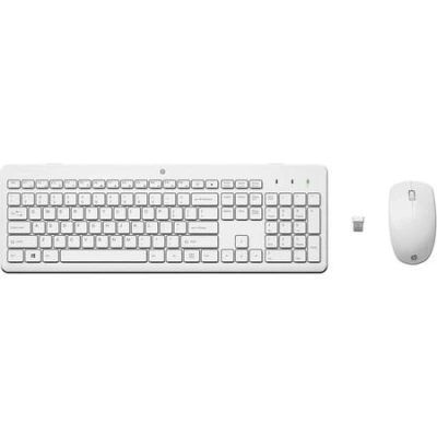 HP 230 Bezdrátová klávesnice a myš bílá, 3L1F0AA#BCM