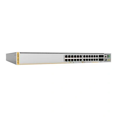 Allied Telesis AT x530L-28GPX - Přepínač - L3 - řízený - 24 x 10/100/1000 (PoE+) + 4 x 1 Gigabit / 10 Gigabit SFP+ (uplink) - Lze montovat do rozvaděče - PoE+ (740 W), AT-X530L-28GPX-50