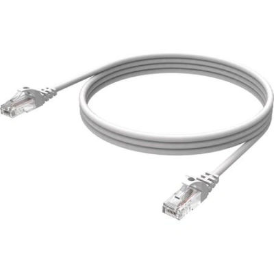 Vision Techconnect - Síťový kabel - RJ-45 (M) do RJ-45 (M) - 5 m - UTP - CAT 6 - bootovaný - bílá