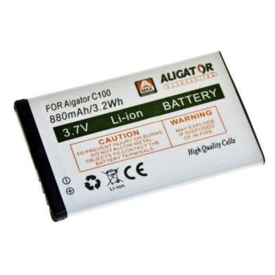 ALIGATOR V710/C100 baterie 880mAh Li-Ion