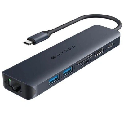 Hyper HyperDrive Next 7 Port USB-C Hub - Midnight Blue, HY-HD4003GL