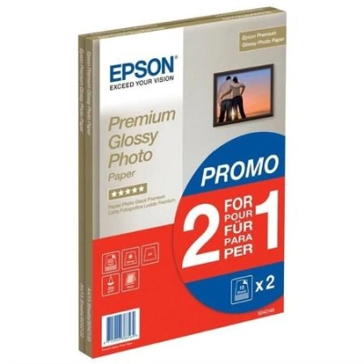 EPSON fotopapír C13S042169/ A4/ Premium Glossy Photo / 2x15ks, C13S042169
