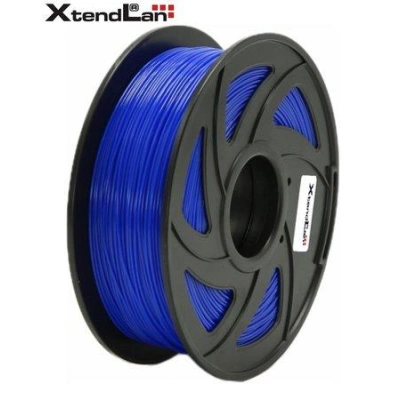 XtendLAN PETG filament 1,75mm zářivě modrý 1kg, 3DF-PETG1.75-FBL 1kg