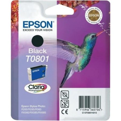 Epson inkoustová náplň/ C13T080140/ R265/ R360/ RX560/ Černá, C13T08014011