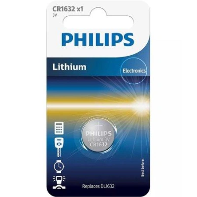 PHILIPS CR1632/00B Minicells Baterie, Lithium, Phil-CR1632/00B