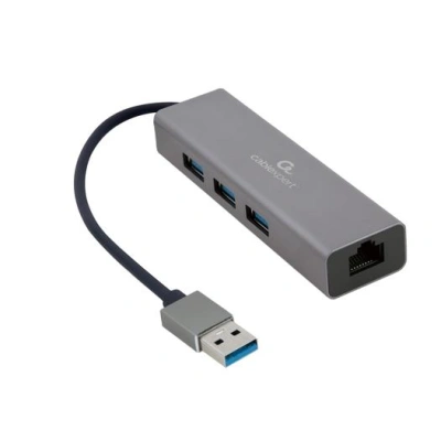 Gembird USB-A/LAN, 3x USB 3.0, A-AMU3-LAN-01