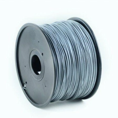 Gembird filament PLA 1.75mm 1kg, stříbrná, 3DP-PLA1.75-01-S