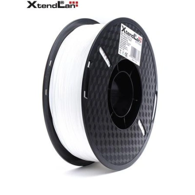 XtendLAN TPU filament 1,75mm bílý 1kg, 3DF-TPU1.75-WT 1kg