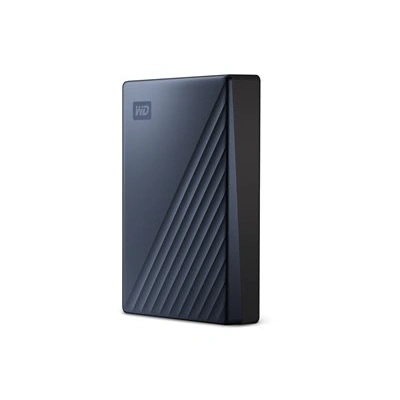 WD My Passport for Mac WDBEJA0060BBL - Pevný disk - šifrovaný - 6 TB - externí (přenosný) - USB 3.2 Gen 1 (USB-C konektor) - AES 256 bitů - modrá, WDBEJA0060BBL-WESN