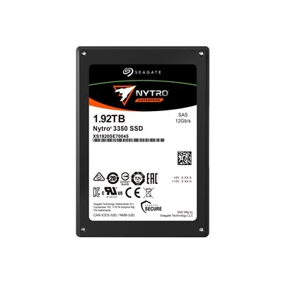 Seagate Nytro 3350 - SSD - kálovaná výdrž - 1.92 TB - interní - 2.5" - SAS 12Gb/s, XS1920SE70045