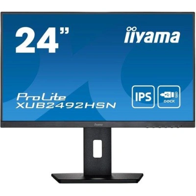 iiyama ProLite/XUB2492HSN-B5/24"/IPS/FHD/75Hz/4ms/Black/3R, XUB2492HSN-B5